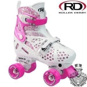 Roller Derby trac star adjustable quad pink
