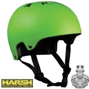 sk8 or die green skate helmet