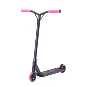 Pink stunt scooter