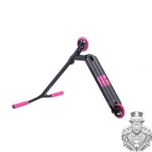 Pink stunt scooter