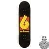 Birdhouse B Logo Deck Black 8.25"