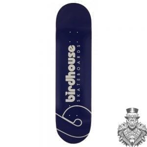 Birdhouse Team Logo Blue Deck - 8"