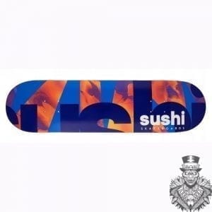 sushi skateboard deck