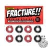 Fracture Abec 5 Red/Black Premium Bearings