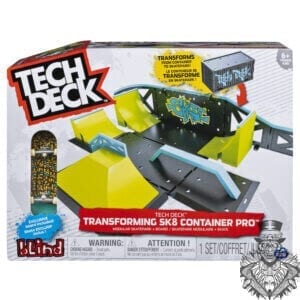 Tech Deck Transforming container