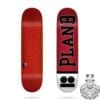 plan b academy skateboard deck 8.25"