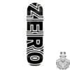 zero bold skateboard deck 7.75