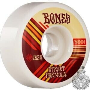 Bones Retros Wide V4 STF 103A White Wheels 54 MM