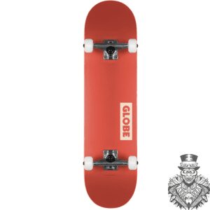 Globe Goodstock Red Complete Skateboard 7.75"