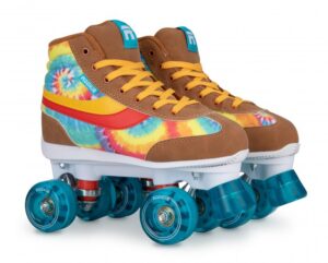 tie dye roller skates