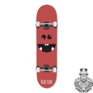 Fracture Lil Monsters Red Complete 8.0"