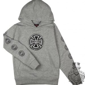 Independent Youth Hood Youth Truck Co. Sleeve Hood Heather Grey 10‑12 YOUTH