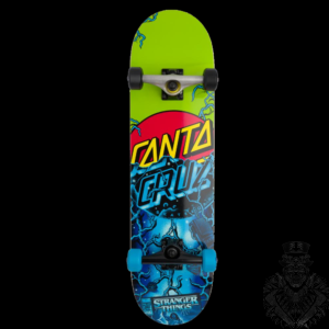 green stranger things skateboard