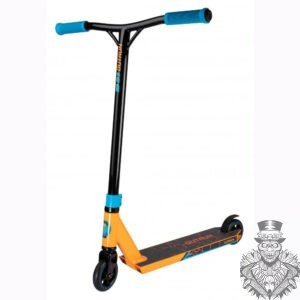 lava orange blue stunt scooter