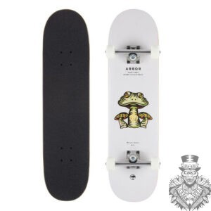 Arbor skateboard frog mushroom