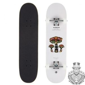 arbor whiskey mushroom skateboard
