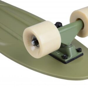 green plastic skateboard